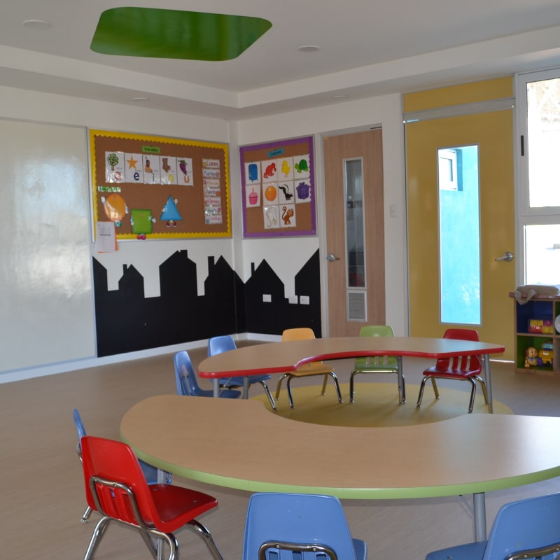 Salón de preescolar del Instituto Cumbres Piedras Negras